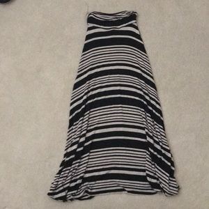 👑black and white maxi skirt👑